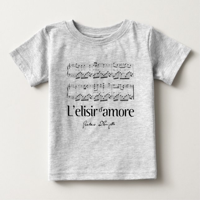 T-shirt Pour Bébé L'elisir d'amore 2 (Devant)