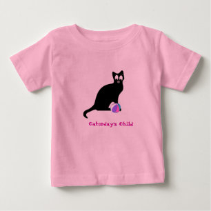 T-shirt Pour Bébé L'enfant de Caturday