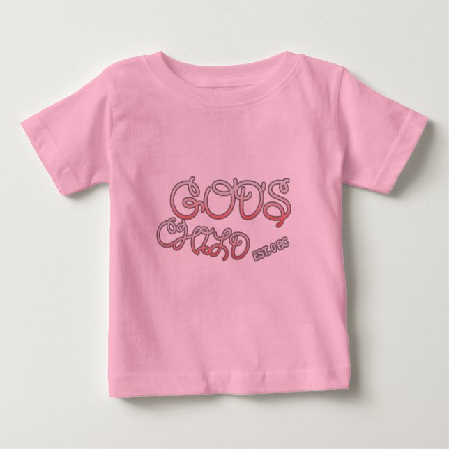 T-shirt Pour Bébé L'enfant de Dieu (Devant)
