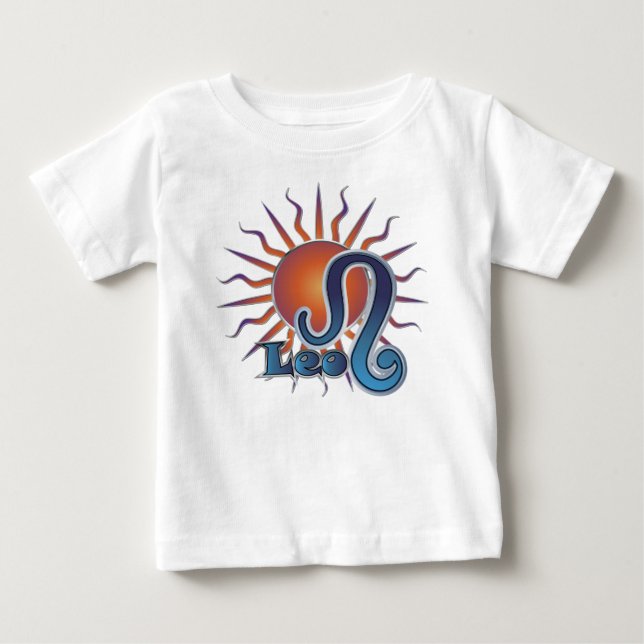 T-shirt Pour Bébé Leo (Devant)