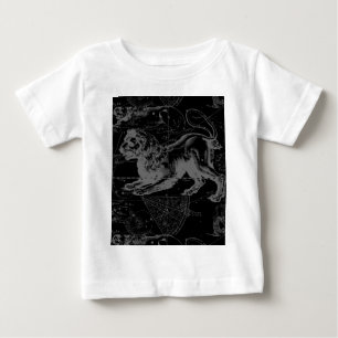 T-shirt Pour Bébé Leo Constellation Hevelius 1690 Juillet23 - Août 2