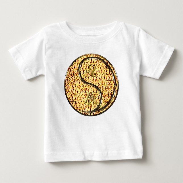 T-shirt Pour Bébé Léo & Dragon de Feu (Devant)