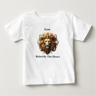 T-shirt Pour Bébé Léo le Lion : Signe du zodiaque de feu