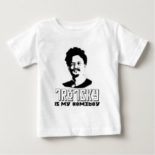 T-shirt Pour Bébé Léon Trotsky est mon homeboy