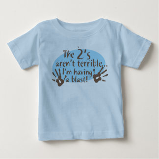 T-shirt Pour Bébé Les 2 ne sont pas terribles…