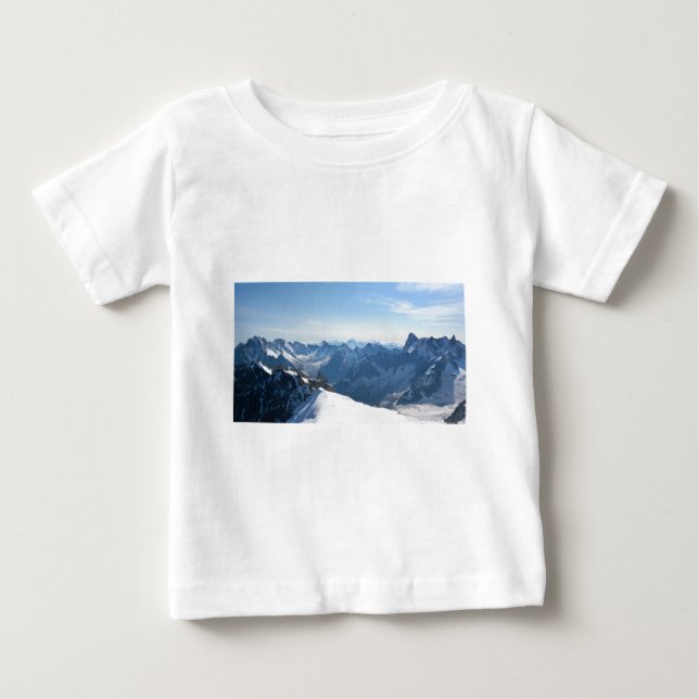 T-shirt Pour Bébé Les Alps ! (Devant)