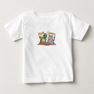 T-shirt Pour Bébé Les amateurs de pizzas