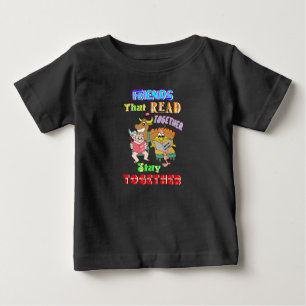 T-shirt Pour Bébé Les amis qui lisent ensemble restent ensemble