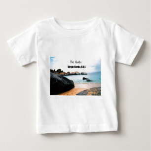 T-shirt Pour Bébé Les bains, Vierge Gorda B.V.I.
