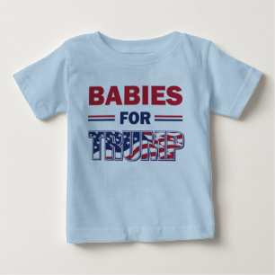 T-shirt Pour Bébé Les bébés pour Trump