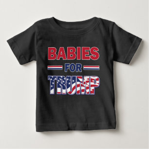 T-shirt Pour Bébé Les bébés pour Trump