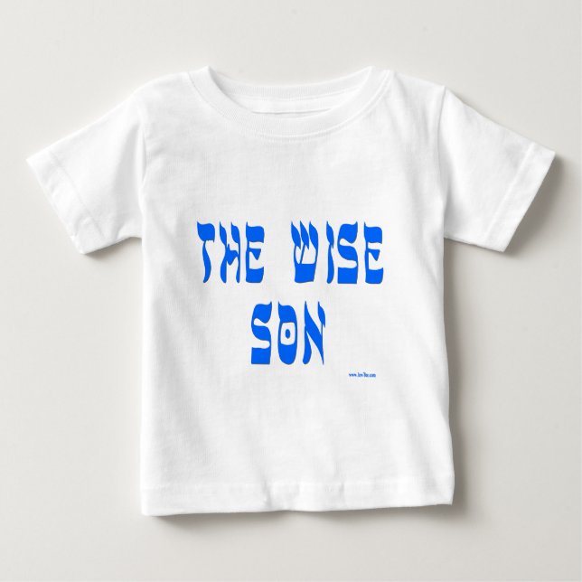 T-SHIRT POUR BÉBÉ LES CADEAUX SAGES DU FILS T (Devant)