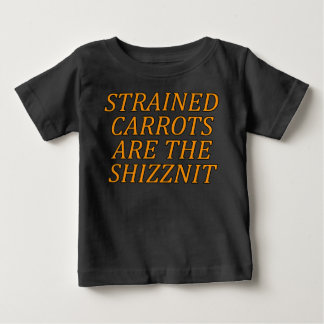 T-shirt Pour Bébé Les carottes écrasées sont le top