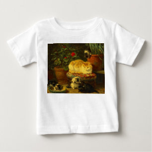 T-shirt Pour Bébé Les chatons en jeu