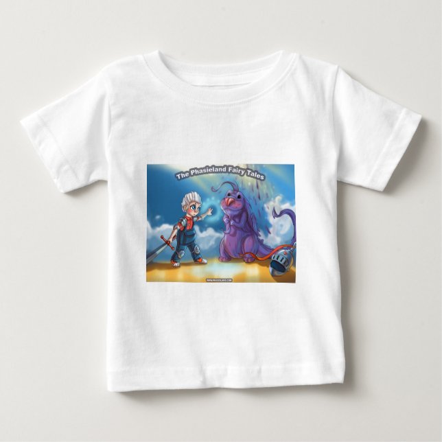 T-shirt Pour Bébé Les contes de fées de Phasieland (Devant)