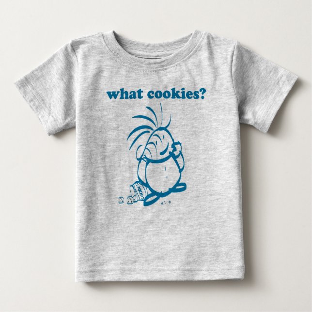 T-shirt Pour Bébé Les cookies, Quels cookies ? (Devant)