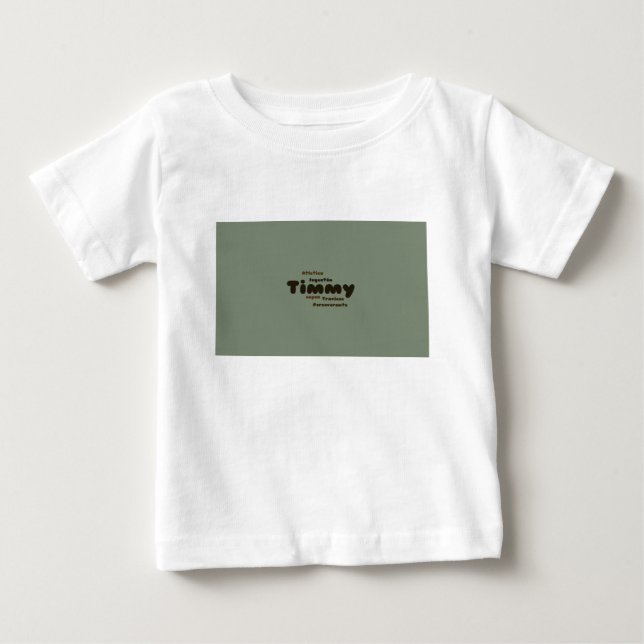 T-shirt Pour Bébé Les dessus des bébés (Devant)