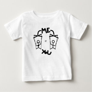 T-shirt Pour Bébé Les enfants contre les parents dynamique blague