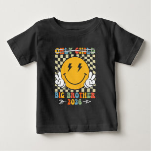 T-shirt Pour Bébé Les enfants Grand Frère 2026 promu à Grand Frère 2
