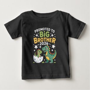 T-shirt Pour Bébé Les enfants, je vais être Grand Frère 2026 Révélat