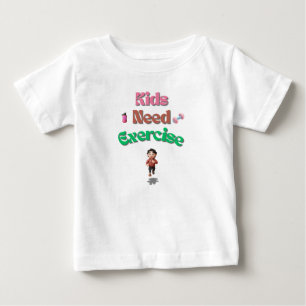 T-shirt Pour Bébé Les enfants ont besoin d'exercice