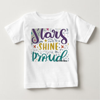 T-SHIRT POUR BÉBÉ LES ÉTOILES SONT FIÈRES