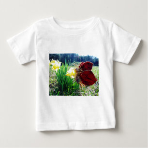T-shirt Pour Bébé Les fées dans les jonquilles