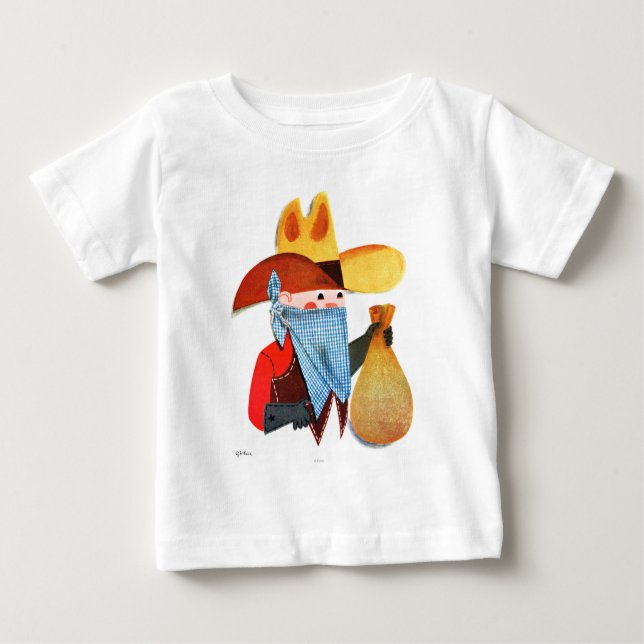 T-shirt Pour Bébé Les flics et les robots (Devant)