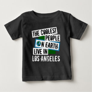 T-shirt Pour Bébé Les gens les plus cool de la planète vivent à Los