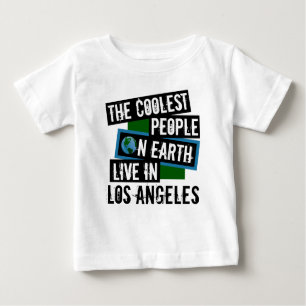 T-shirt Pour Bébé Les gens les plus cool de la planète vivent à Los 