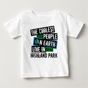 T-shirt Pour Bébé Les gens les plus froids du monde vivent dans High