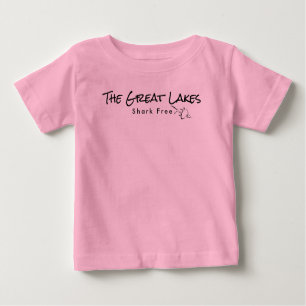 T-shirt Pour Bébé Les Grands Lacs - sans requin
