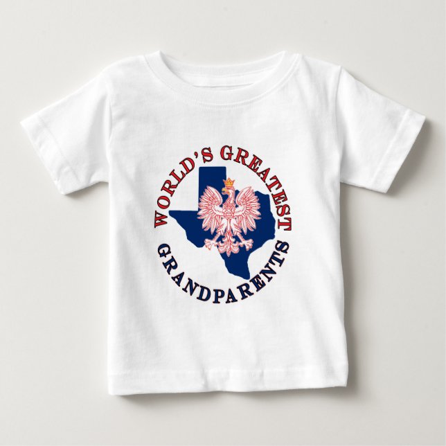T-shirt Pour Bébé Les grands-parents du monde (Devant)