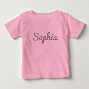 T-shirt Pour Bébé Les habits de bébé de Sophia