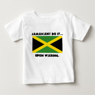 T-shirt Pour Bébé Les Jamaïcains Le Font... Au réveil