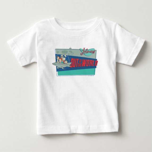 T-shirt Pour Bébé Les Jetsons | Hors de ce monde (Devant)