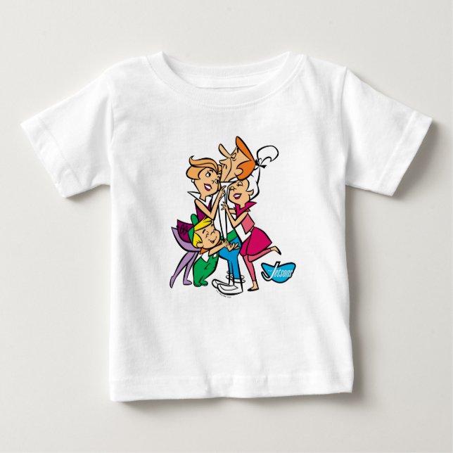 T-shirt Pour Bébé Les Jetsons | La famille (Devant)