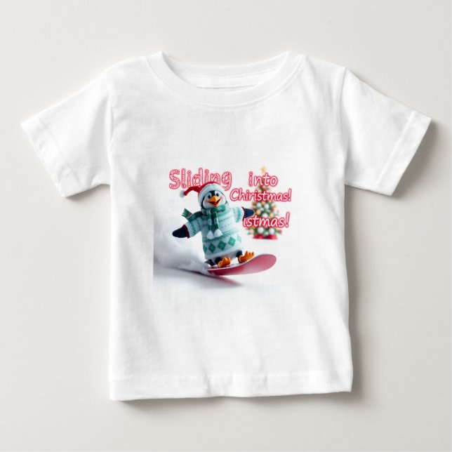 T-shirt Pour Bébé Les jeunes et (Devant)