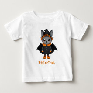 T-shirt Pour Bébé Les mignons animaux d'Halloween déguisés   Nourris