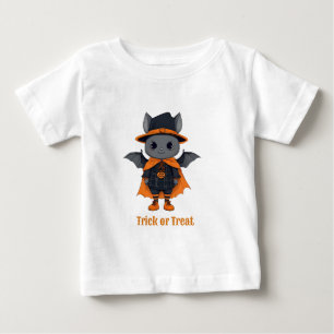 T-shirt Pour Bébé Les mignons animaux d'Halloween déguisés   Nourris