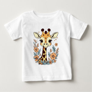 T-shirt Pour Bébé Les mignons animaux jouant de la musique