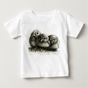 T-shirt Pour Bébé Les Owls