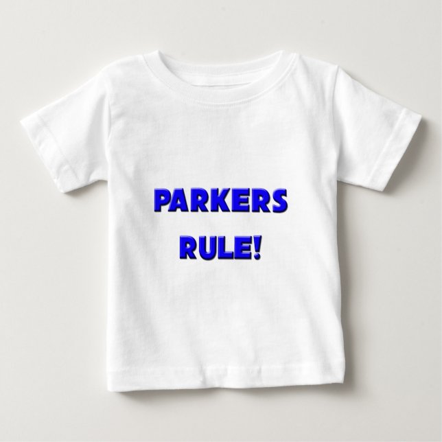 T-shirt Pour Bébé Les Parkers Régissent ! (Devant)