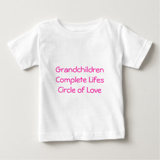 T-shirt Pour Bébé Les petits-enfants accomplissent le cercle de