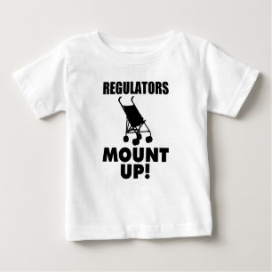 T-shirt Pour Bébé Les régulateurs montent la chemise drôle de bébé