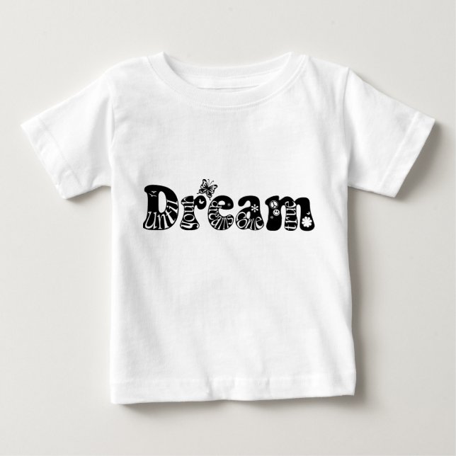 T-shirt Pour Bébé Les rêves deviennent réalité (Devant)