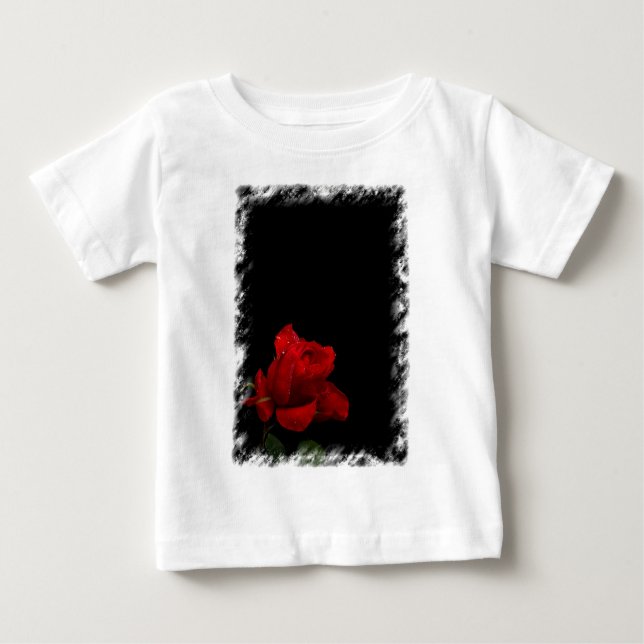 T-shirt Pour Bébé Les roses sont rouges (Devant)