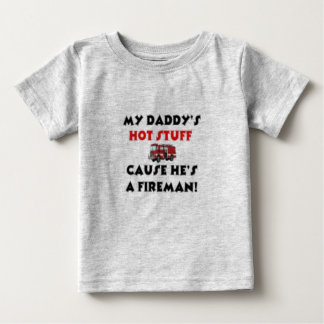 T-shirt Pour Bébé Les trucs chauds de mon papa