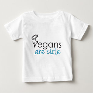 T-shirt Pour Bébé Les végétaliens sont mignons - les avocats
