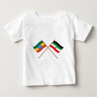 L'Ethiopie et les drapeaux croisés par Gambella